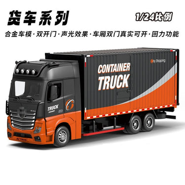 1:24 Diecast 1851 Edition Heavy Container Transport Truck